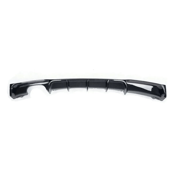 BMW 3 Series F30 F31 M Sport Twin Exhaust Rear Diffuser Gloss Black 12 ...