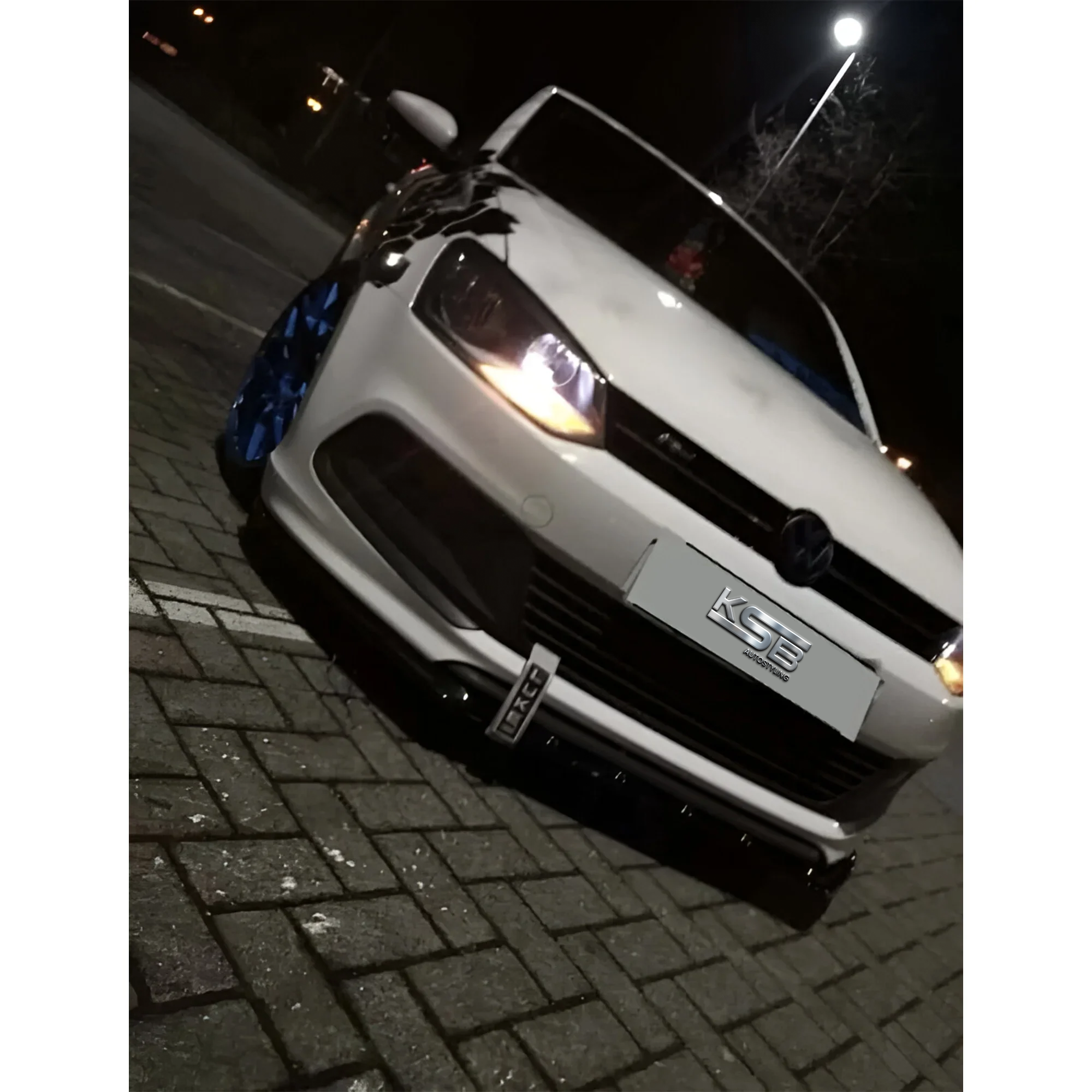 VW POLO 5 (6r) (6c) Front Splitter 09-14