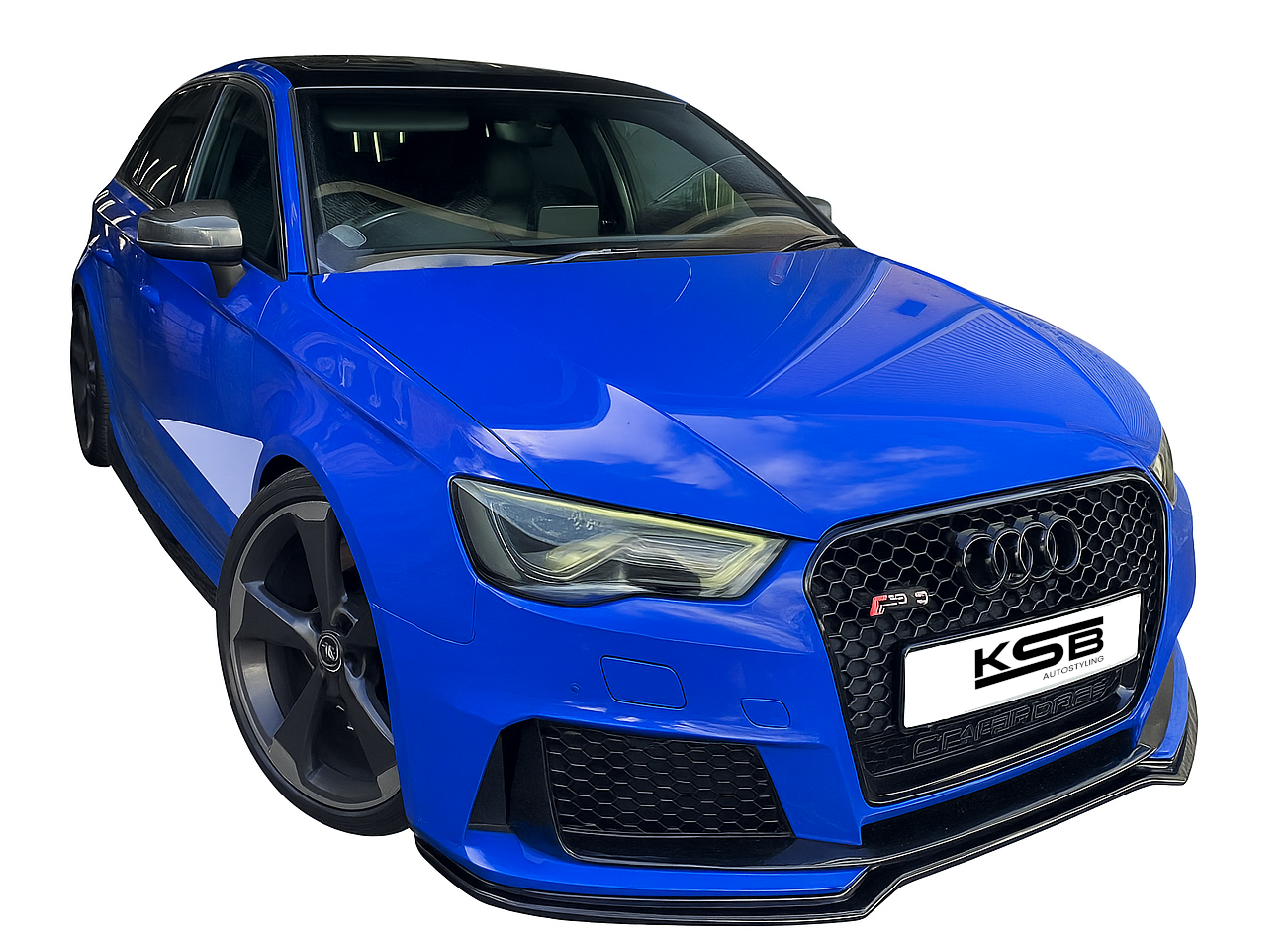 Audi RS3 8VA Pre-Facelift (2015-2016) Front Splitter